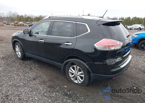 2015 Nissan Rogue Sv z USA, uszkodzony, nr VIN KNMAT2MT7FP582805